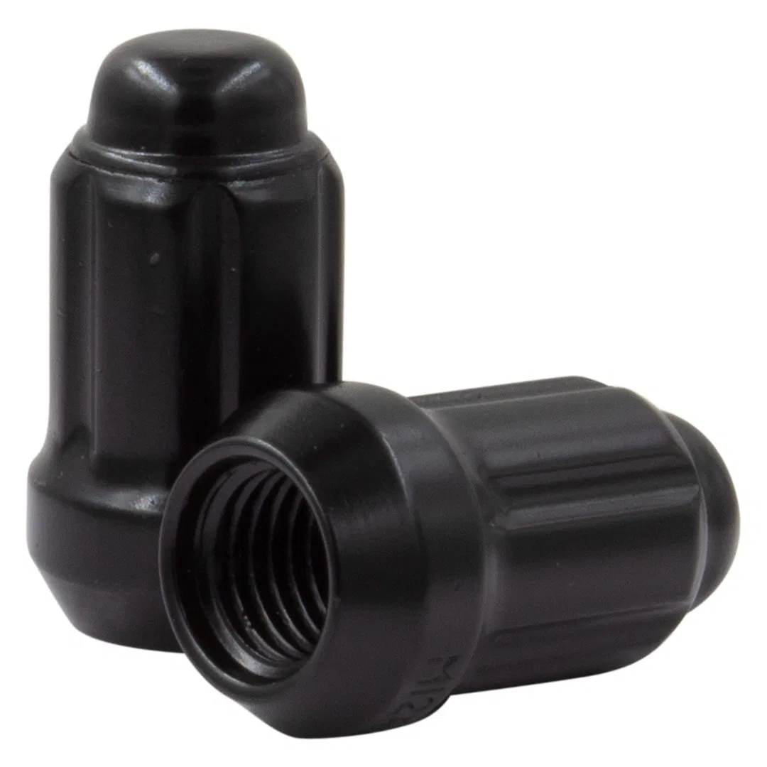 641145BLK – REVOLUTION Lug Nut, 12 Millimeter X 1.5 Thread Size 60 Degree Conical Bulge Acorn 1.38 Inch Overall Lengt...